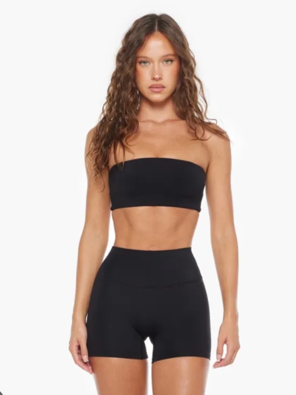 csb black bandeau top